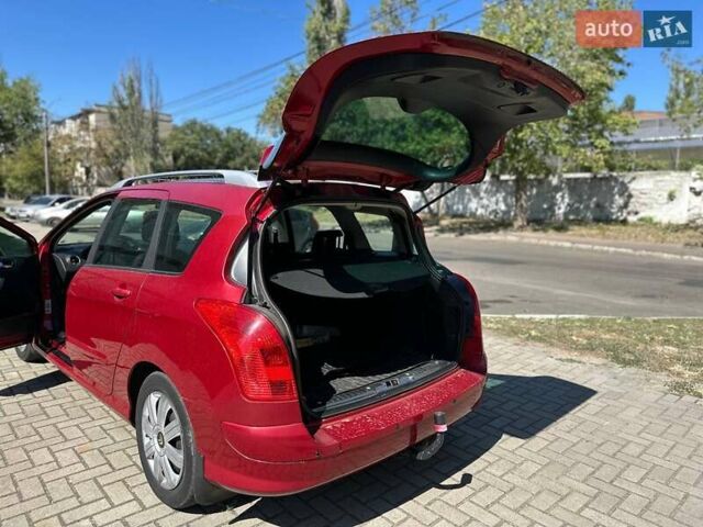 Червоний Пежо 308, об'ємом двигуна 1.6 л та пробігом 174 тис. км за 6600 $, фото 10 на Automoto.ua