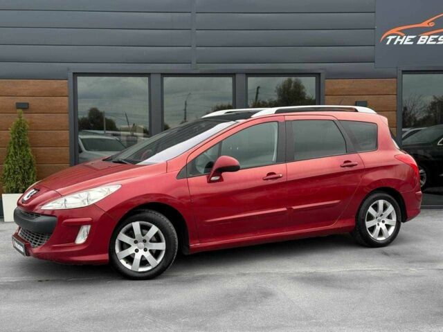 Красный Пежо 308, объемом двигателя 1.6 л и пробегом 224 тыс. км за 4400 $, фото 1 на Automoto.ua