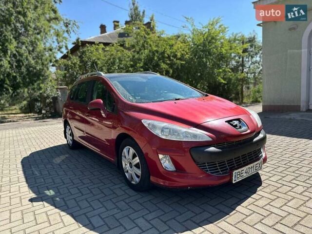 Червоний Пежо 308, об'ємом двигуна 1.6 л та пробігом 174 тис. км за 6600 $, фото 1 на Automoto.ua