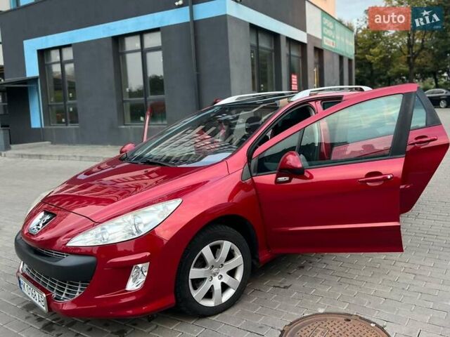 Красный Пежо 308, объемом двигателя 1.6 л и пробегом 187 тыс. км за 5300 $, фото 5 на Automoto.ua