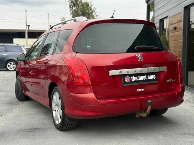 Красный Пежо 308, объемом двигателя 1.6 л и пробегом 224 тыс. км за 4400 $, фото 3 на Automoto.ua