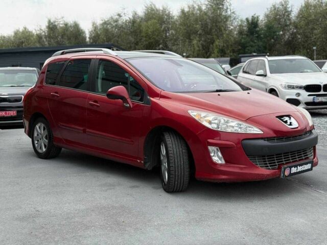 Красный Пежо 308, объемом двигателя 1.6 л и пробегом 224 тыс. км за 4400 $, фото 5 на Automoto.ua