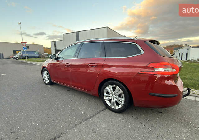 Червоний Пежо 308, об'ємом двигуна 1.56 л та пробігом 205 тис. км за 10000 $, фото 14 на Automoto.ua