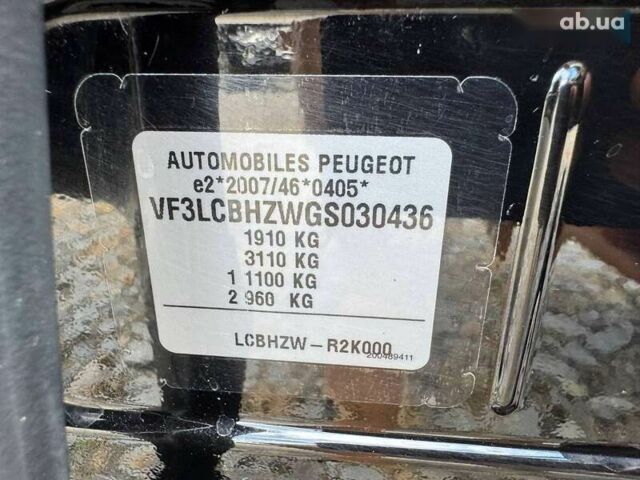 Пежо 308, объемом двигателя 1.6 л и пробегом 221 тыс. км за 10450 $, фото 21 на Automoto.ua