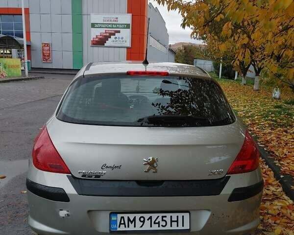 Серый Пежо 308, объемом двигателя 1.6 л и пробегом 250 тыс. км за 4800 $, фото 2 на Automoto.ua