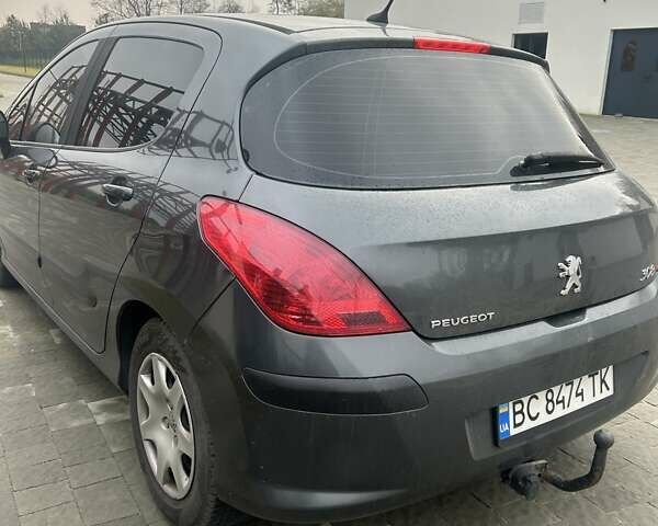 Сірий Пежо 308, об'ємом двигуна 1.6 л та пробігом 228 тис. км за 4100 $, фото 2 на Automoto.ua