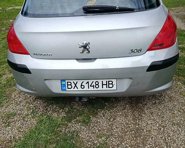 Серый Пежо 308, объемом двигателя 1.6 л и пробегом 222 тыс. км за 3400 $, фото 3 на Automoto.ua