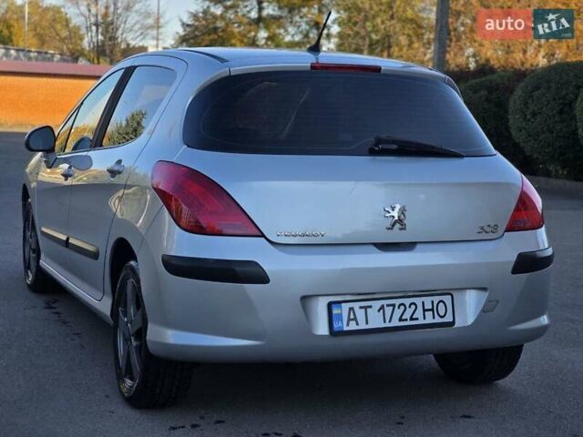 Серый Пежо 308, объемом двигателя 1.6 л и пробегом 169 тыс. км за 4999 $, фото 12 на Automoto.ua