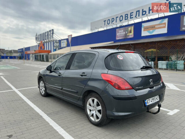 Серый Пежо 308, объемом двигателя 1.6 л и пробегом 229 тыс. км за 5300 $, фото 3 на Automoto.ua