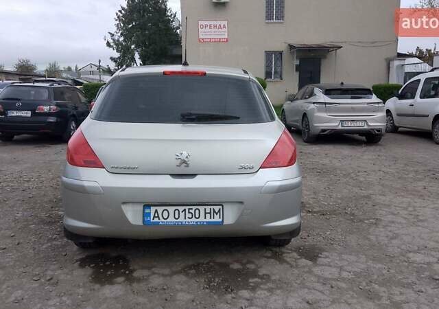 Серый Пежо 308, объемом двигателя 1.6 л и пробегом 238 тыс. км за 4000 $, фото 5 на Automoto.ua