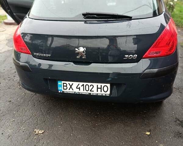 Серый Пежо 308, объемом двигателя 1.6 л и пробегом 228 тыс. км за 5100 $, фото 7 на Automoto.ua
