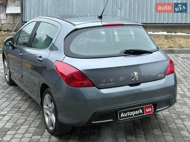 Серый Пежо 308, объемом двигателя 1.6 л и пробегом 270 тыс. км за 6190 $, фото 11 на Automoto.ua