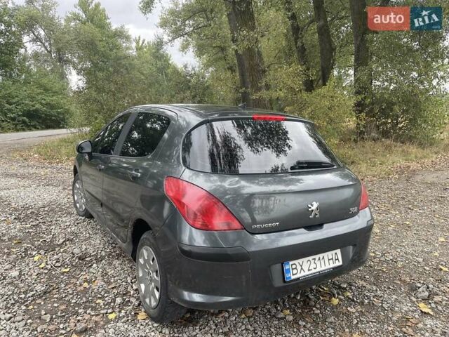 Серый Пежо 308, объемом двигателя 1.6 л и пробегом 188 тыс. км за 4300 $, фото 6 на Automoto.ua