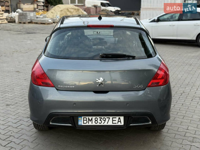 Серый Пежо 308, объемом двигателя 1.6 л и пробегом 165 тыс. км за 6200 $, фото 7 на Automoto.ua