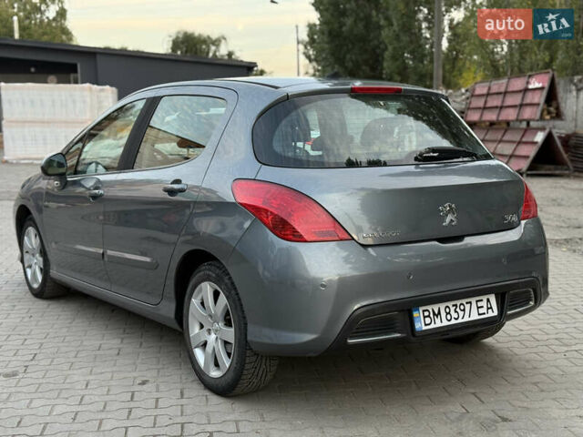 Серый Пежо 308, объемом двигателя 1.6 л и пробегом 165 тыс. км за 6200 $, фото 8 на Automoto.ua