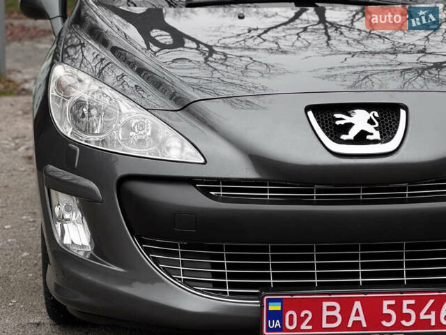 Серый Пежо 308, объемом двигателя 1.6 л и пробегом 96 тыс. км за 6700 $, фото 11 на Automoto.ua