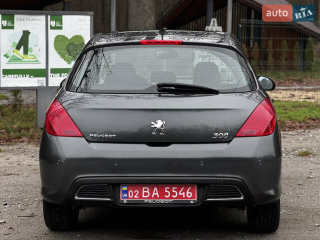 Серый Пежо 308, объемом двигателя 1.6 л и пробегом 96 тыс. км за 6700 $, фото 27 на Automoto.ua