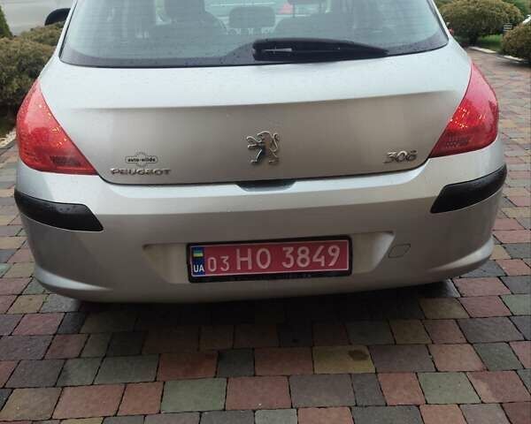 Серый Пежо 308, объемом двигателя 1.4 л и пробегом 229 тыс. км за 5900 $, фото 6 на Automoto.ua
