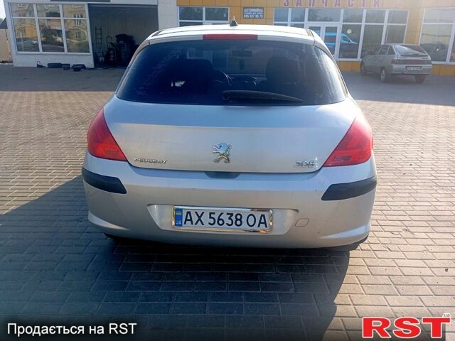 Серый Пежо 308, объемом двигателя 1.6 л и пробегом 212 тыс. км за 4399 $, фото 4 на Automoto.ua