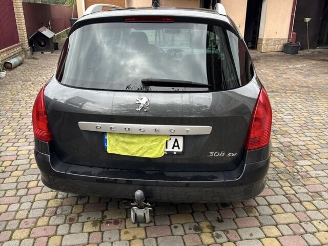 Сірий Пежо 308, об'ємом двигуна 1.6 л та пробігом 210 тис. км за 5500 $, фото 8 на Automoto.ua
