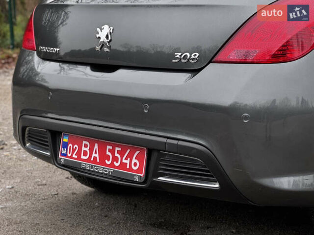 Серый Пежо 308, объемом двигателя 1.6 л и пробегом 96 тыс. км за 6700 $, фото 24 на Automoto.ua