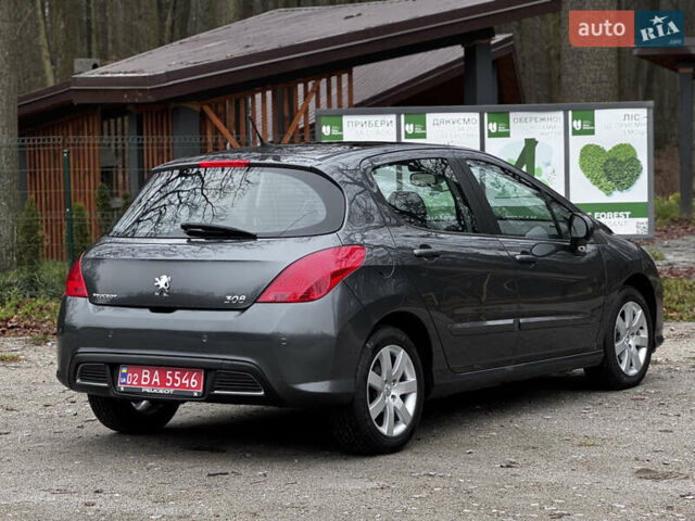 Серый Пежо 308, объемом двигателя 1.6 л и пробегом 96 тыс. км за 6700 $, фото 21 на Automoto.ua