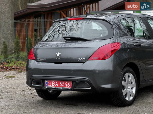 Серый Пежо 308, объемом двигателя 1.6 л и пробегом 96 тыс. км за 6700 $, фото 23 на Automoto.ua