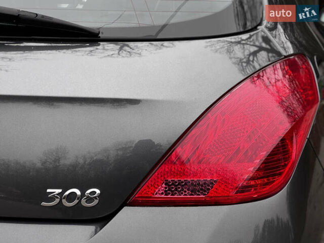 Серый Пежо 308, объемом двигателя 1.6 л и пробегом 96 тыс. км за 6700 $, фото 25 на Automoto.ua