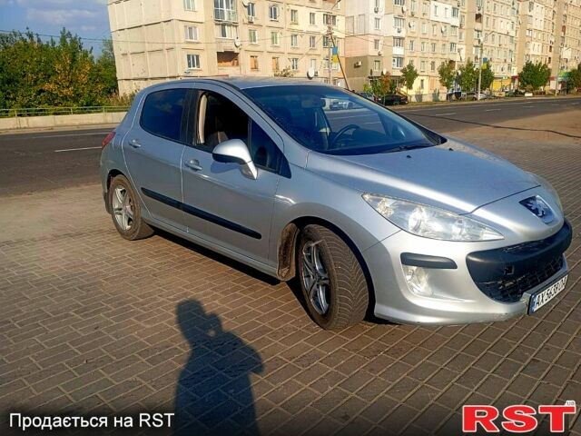 Серый Пежо 308, объемом двигателя 1.6 л и пробегом 212 тыс. км за 4399 $, фото 2 на Automoto.ua