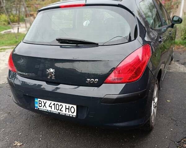 Серый Пежо 308, объемом двигателя 1.6 л и пробегом 228 тыс. км за 5100 $, фото 5 на Automoto.ua