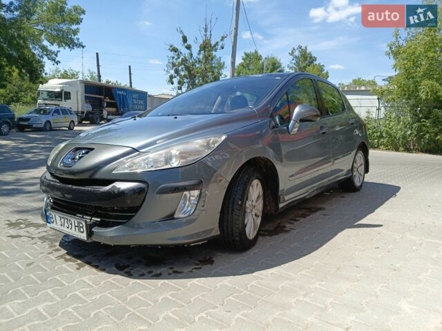 Серый Пежо 308, объемом двигателя 1.6 л и пробегом 151 тыс. км за 4100 $, фото 3 на Automoto.ua