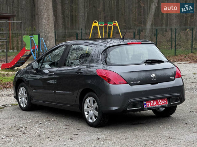 Серый Пежо 308, объемом двигателя 1.6 л и пробегом 96 тыс. км за 6700 $, фото 32 на Automoto.ua