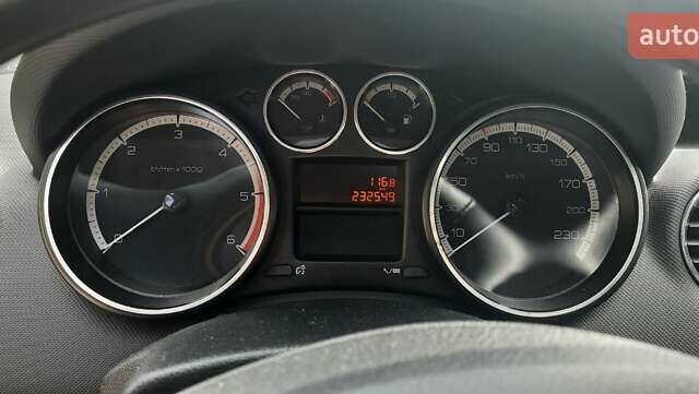 Серый Пежо 308, объемом двигателя 1.56 л и пробегом 232 тыс. км за 5400 $, фото 5 на Automoto.ua