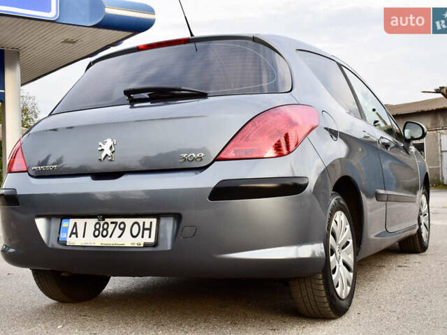 Серый Пежо 308, объемом двигателя 1.56 л и пробегом 216 тыс. км за 4600 $, фото 4 на Automoto.ua