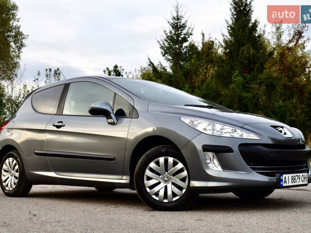 Серый Пежо 308, объемом двигателя 1.56 л и пробегом 216 тыс. км за 4600 $, фото 2 на Automoto.ua