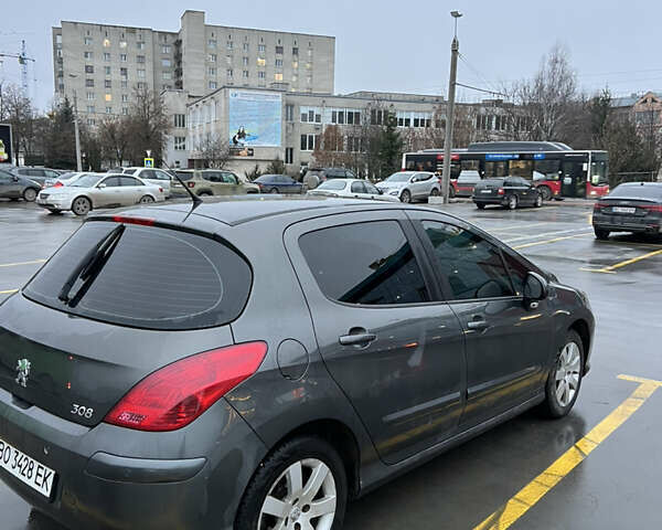 Серый Пежо 308, объемом двигателя 1.56 л и пробегом 232 тыс. км за 5000 $, фото 16 на Automoto.ua