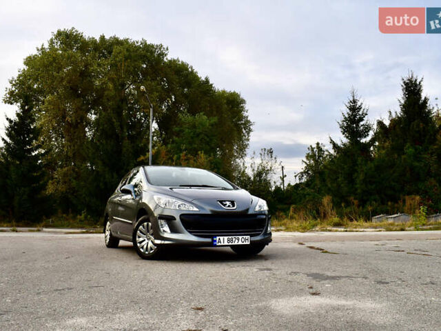 Серый Пежо 308, объемом двигателя 1.56 л и пробегом 216 тыс. км за 4600 $, фото 20 на Automoto.ua