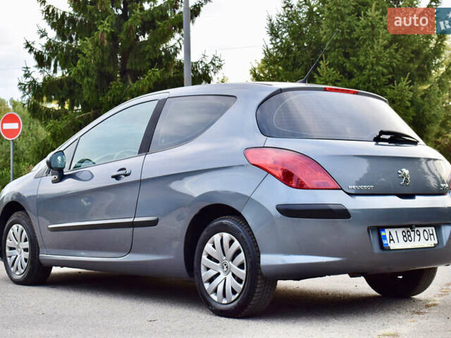 Серый Пежо 308, объемом двигателя 1.56 л и пробегом 216 тыс. км за 4600 $, фото 5 на Automoto.ua