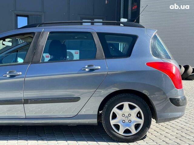 Сірий Пежо 308, об'ємом двигуна 1.6 л та пробігом 250 тис. км за 6490 $, фото 37 на Automoto.ua