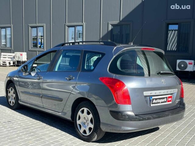 Сірий Пежо 308, об'ємом двигуна 1.6 л та пробігом 250 тис. км за 6490 $, фото 38 на Automoto.ua