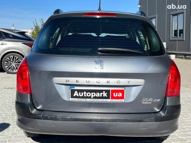 Сірий Пежо 308, об'ємом двигуна 1.6 л та пробігом 250 тис. км за 6490 $, фото 39 на Automoto.ua