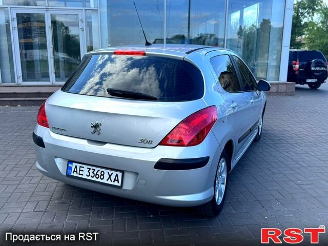 Сірий Пежо 308, об'ємом двигуна 1.6 л та пробігом 230 тис. км за 5900 $, фото 4 на Automoto.ua
