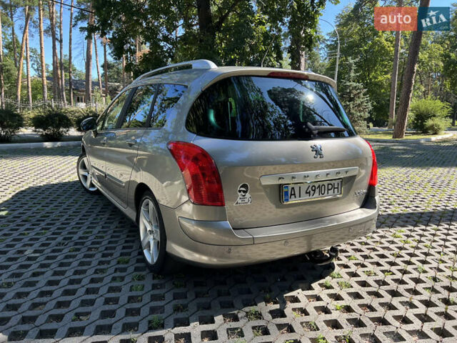 Серый Пежо 308, объемом двигателя 1.6 л и пробегом 174 тыс. км за 6999 $, фото 5 на Automoto.ua