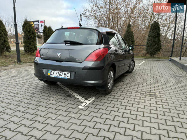 Серый Пежо 308, объемом двигателя 1.6 л и пробегом 97 тыс. км за 6900 $, фото 9 на Automoto.ua