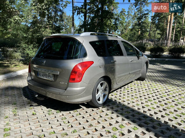 Серый Пежо 308, объемом двигателя 1.6 л и пробегом 174 тыс. км за 6999 $, фото 3 на Automoto.ua