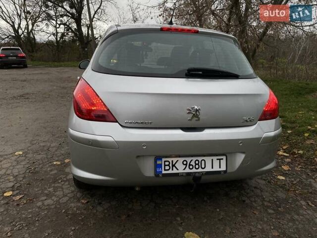 Сірий Пежо 308, об'ємом двигуна 1.6 л та пробігом 189 тис. км за 5950 $, фото 11 на Automoto.ua