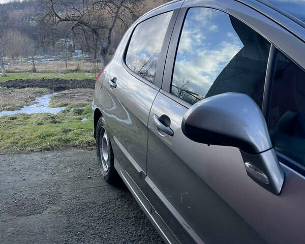 Сірий Пежо 308, об'ємом двигуна 1.6 л та пробігом 98 тис. км за 6700 $, фото 1 на Automoto.ua