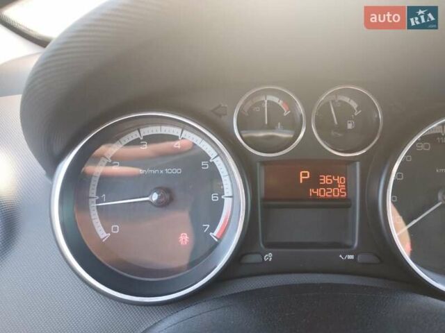 Сірий Пежо 308, об'ємом двигуна 1.6 л та пробігом 140 тис. км за 7800 $, фото 10 на Automoto.ua