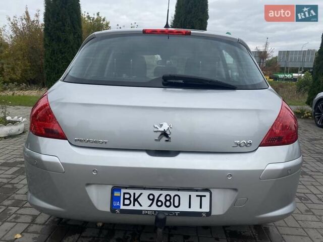 Сірий Пежо 308, об'ємом двигуна 1.6 л та пробігом 189 тис. км за 5950 $, фото 23 на Automoto.ua