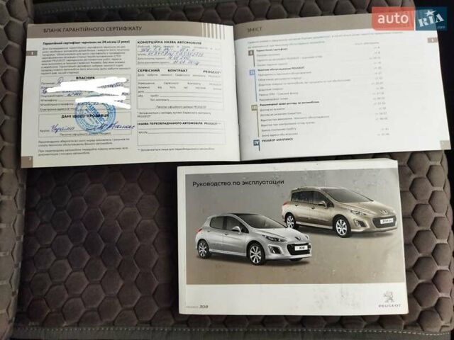 Сірий Пежо 308, об'ємом двигуна 1.56 л та пробігом 165 тис. км за 7200 $, фото 8 на Automoto.ua